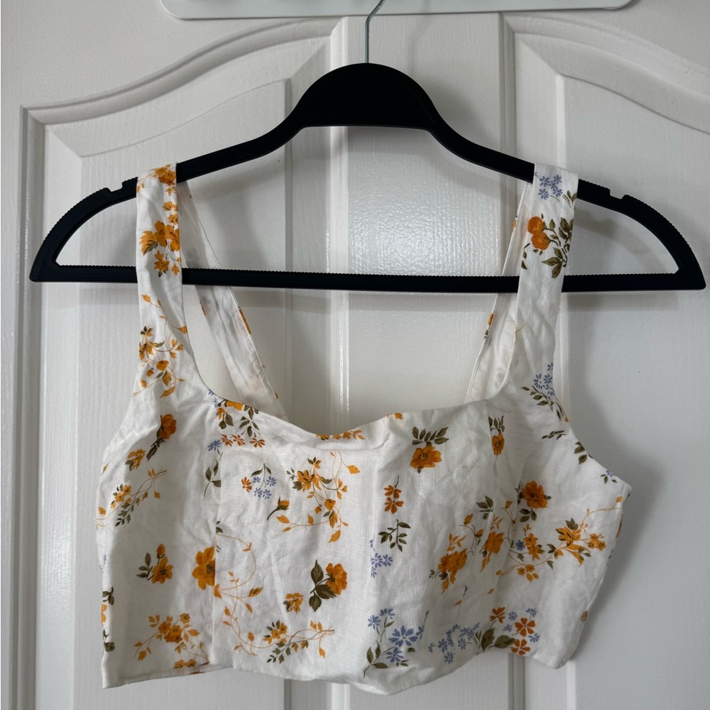 Reformation floral top